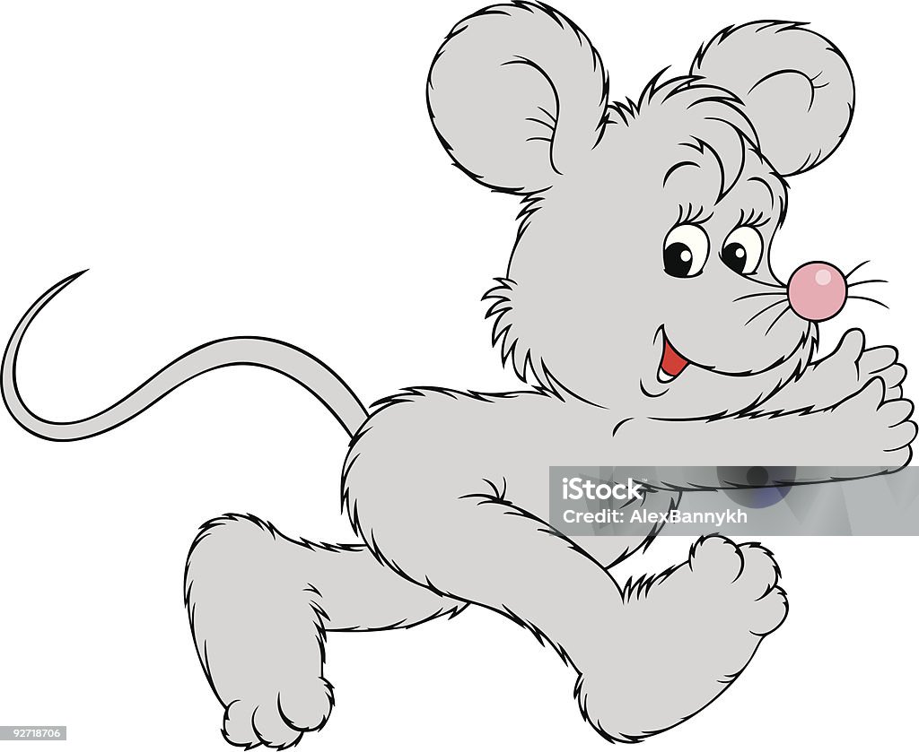 Running Mouse Running Mouse Stock Illustration - Download Image Now - Animal ...
