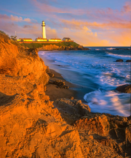 istock Pigeon Point Lighthouse Against Sunset Sky, CA 927191066