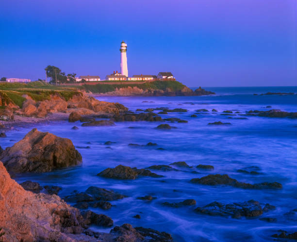 istock Pigeon Point Lighthouse Against Dusk Sky, CA 927191078