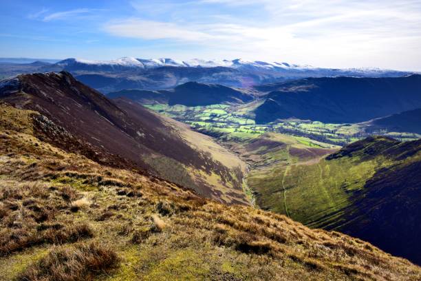 istock Looking down to Little Town 927191160