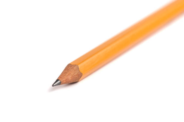 istock Amazing isolated pencil on pure white background. 927199530