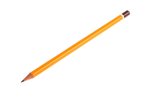 istock Amazing isolated pencil on pure white background. 927199658