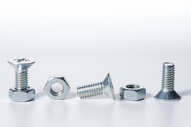 istock Close-Up Of Nut -Fastener Against White Background 927215132