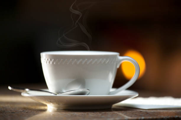 istock Cup of Coffee in a White Mug 927215644
