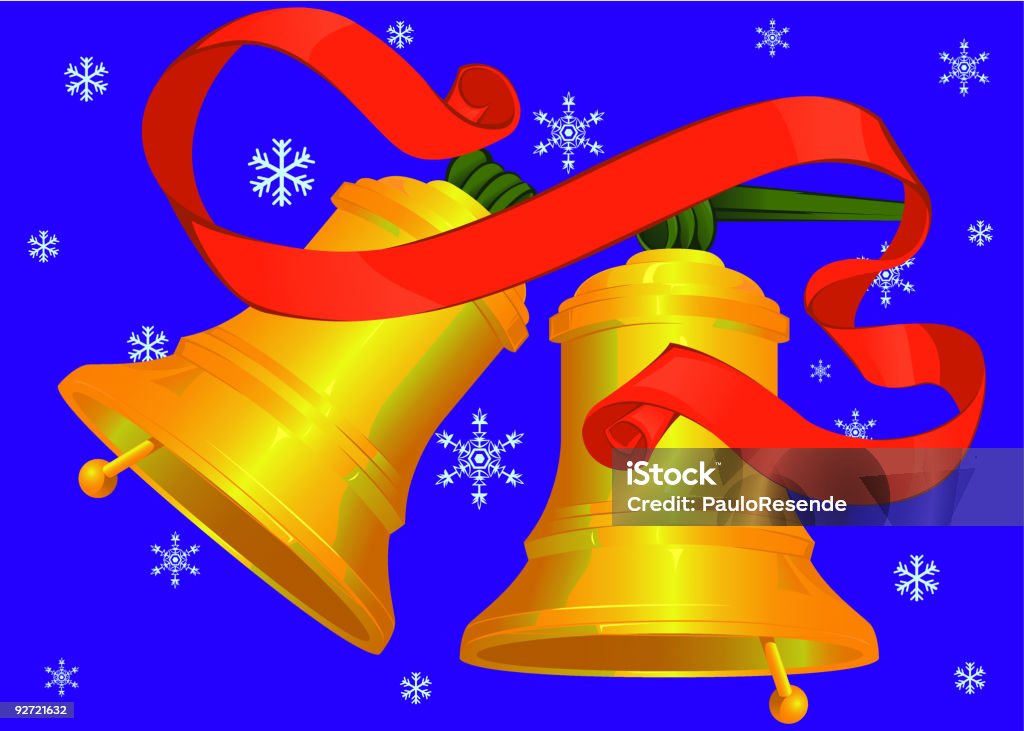 Christmas bells  Banner - Sign stock vector