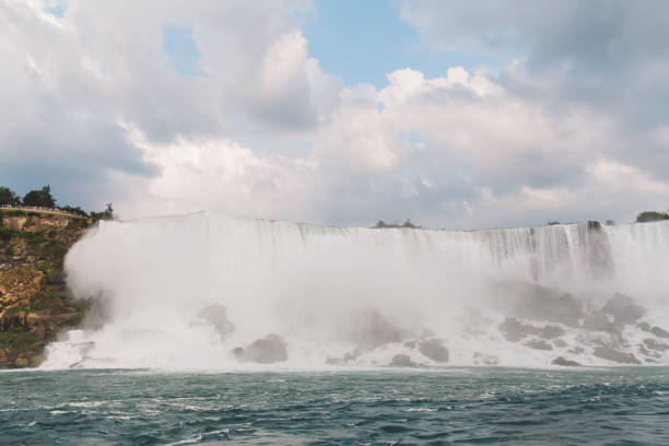 istock Scenic View Of Waterfall Against Sky 927219078