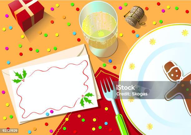クリスマスディナーテーブル - お祝いのベクターアート素材や画像を多数ご用意 - お祝い, イラストレーション, カラー画像