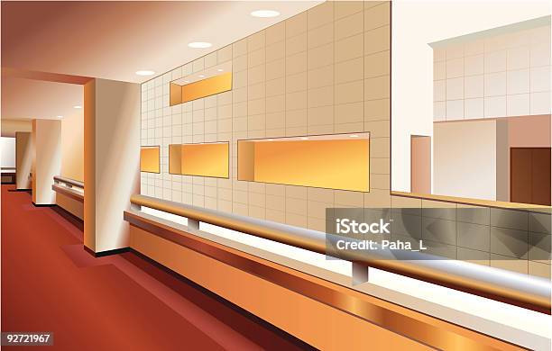 Lobby Interior Moderno - Arte vetorial de stock e mais imagens de Arquitetura - Arquitetura, Arranjar, Chão