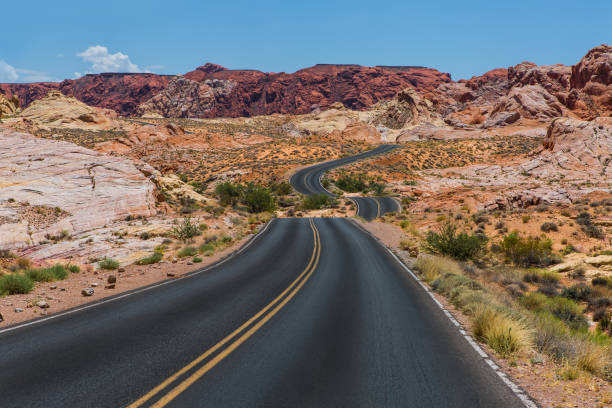 istock Road Towards Mountain Against Sky 927226604