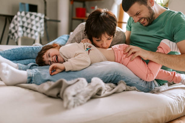 istock Family with one child 927232312