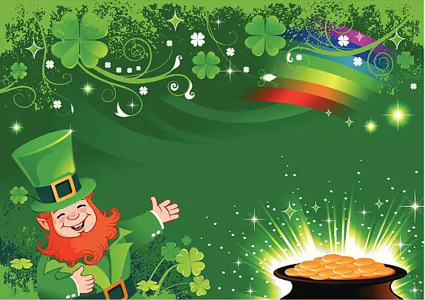 Vector illustration of St. Patrick's Day Background