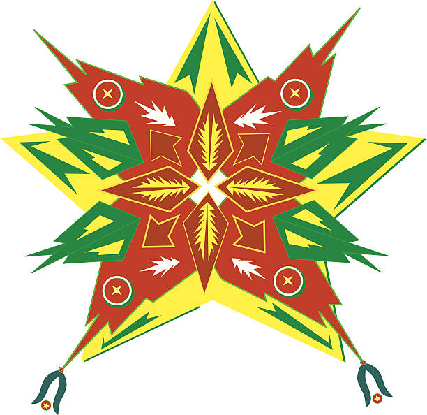 parol (philippinen weihnachten sterne - all asian currencies stock-grafiken, -clipart, -cartoons und -symbole