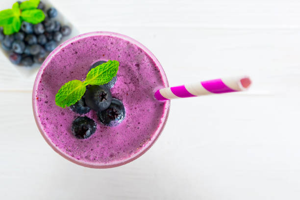 istock Blueberry smoothies,Blueberry smoothies 927253202