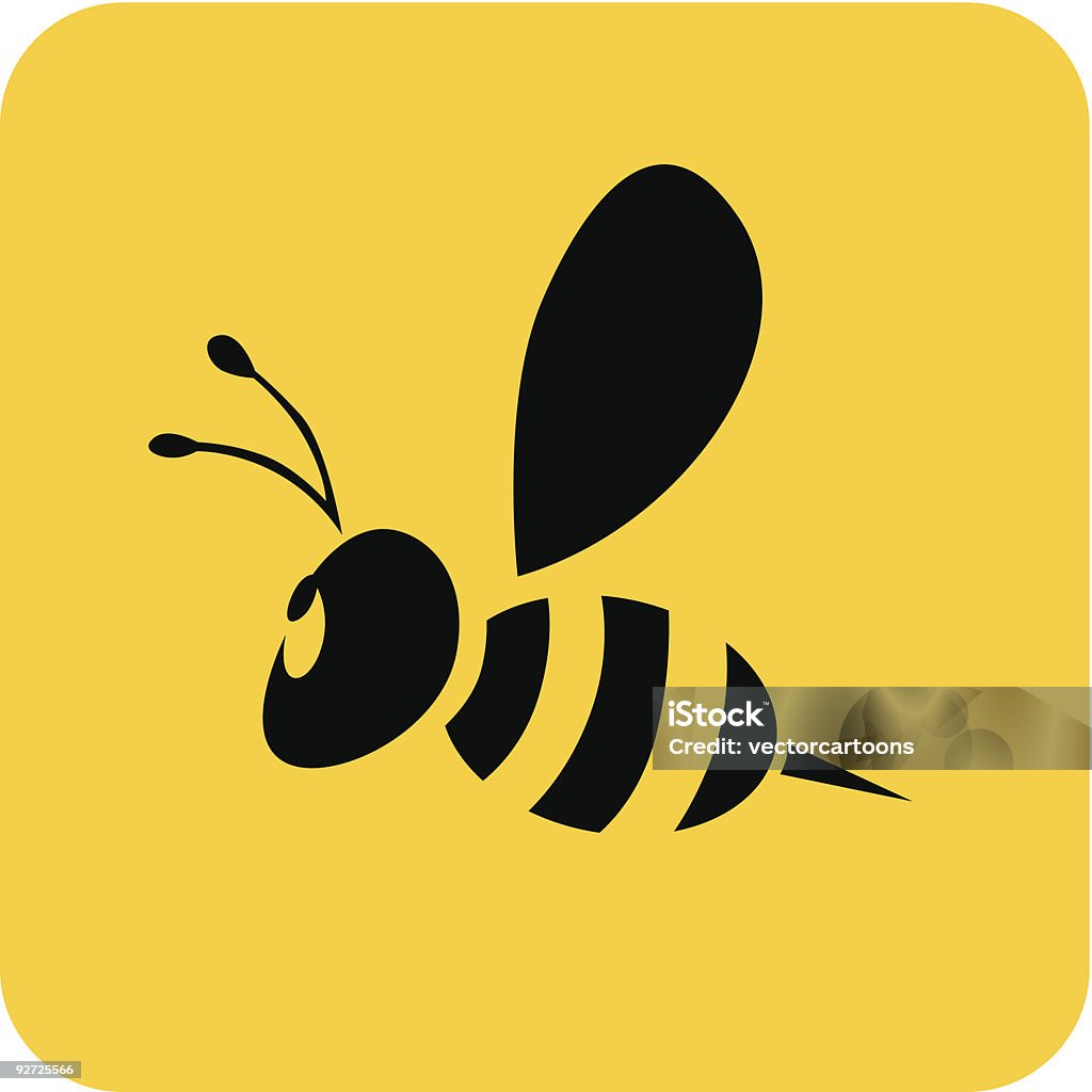 Abeille volant - clipart vectoriel de Meliponini libre de droits