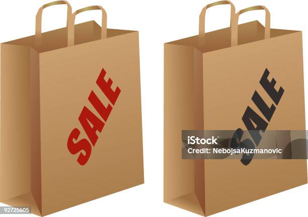 Shopping Bags Stock Illustration - Download Image Now - Buying, Carrying, Color Image