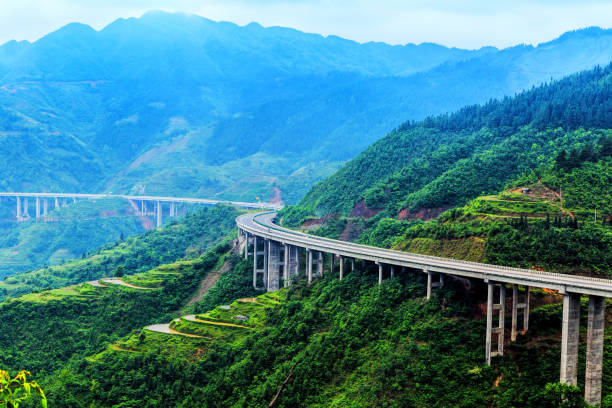 istock Taking photos on the road, the road 927264310