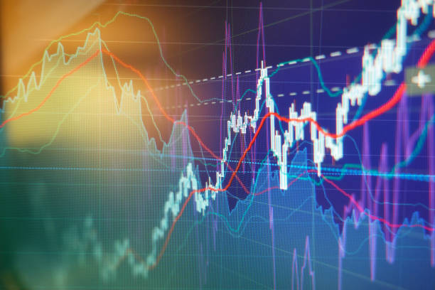 istock Graph charts of stock market 927267276