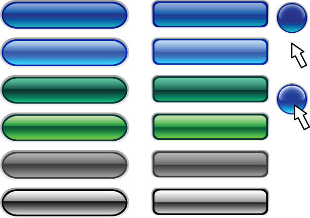 60+ Oval Buttons Pictures Illustrations, Royalty-Free Vector Graphics ...