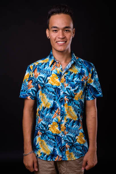 istock Young handsome Indian tourist man ready for vacation against black background 927277350