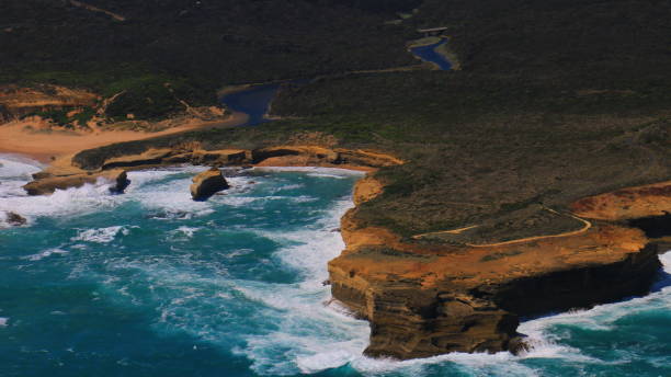 istock Australia Tourism, Great ocean Twelve apostles areal view 927280282