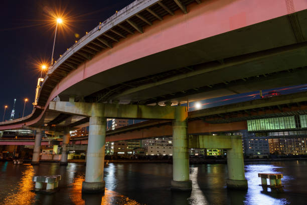 istock Junction in Japan Night view 927283176