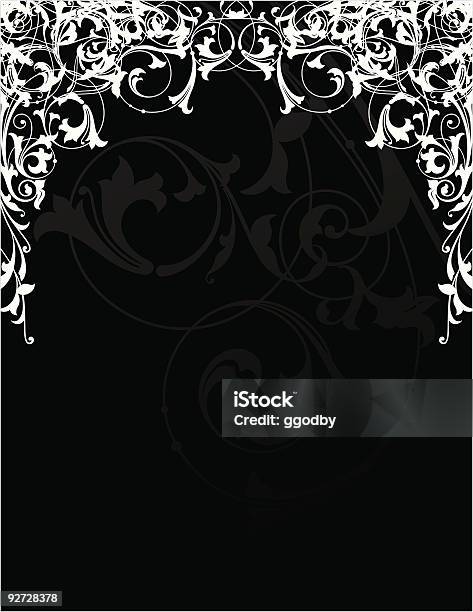 Scrolled Frame Design Stock Illustration - Download Image Now - Border - Frame, Gothic Style, Art Nouveau