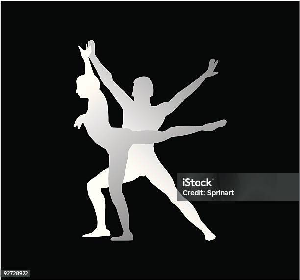 Ballet Stock Illustration - Download Image Now - Ballet, In Silhouette, Stretching