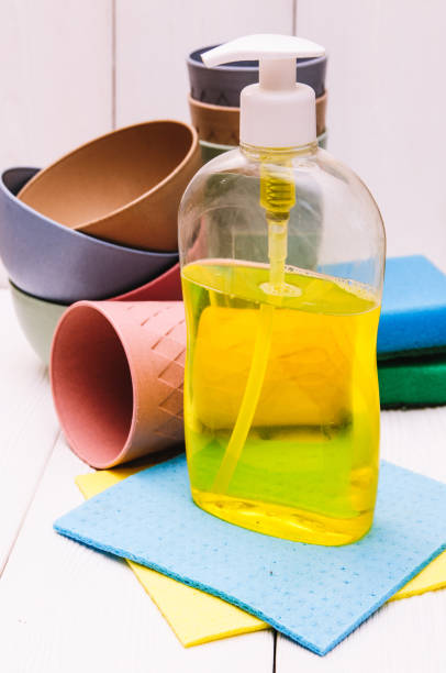 istock yellow dish detergent isolated on white background 927290496