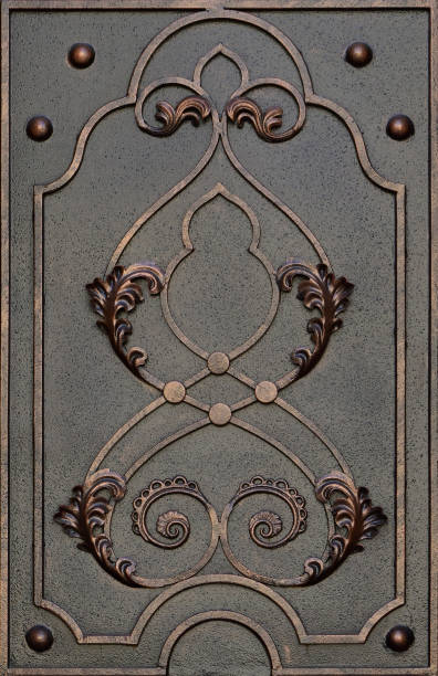 istock Iron ornament  in the oriental style. 927298992