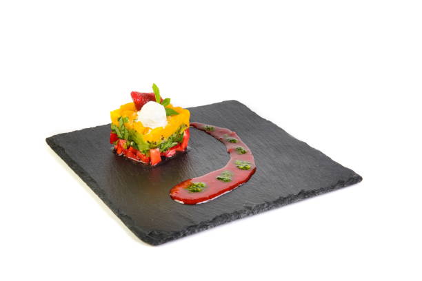 istock dessert fresh fruit in jelly on white isolated background 927299672