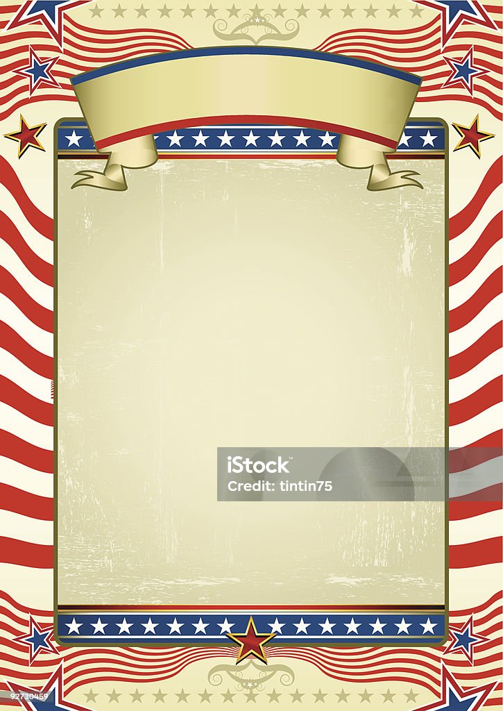 Traditional american background  American Culture stock vector