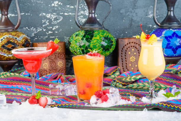 istock cocktails in Oriental style 927306246