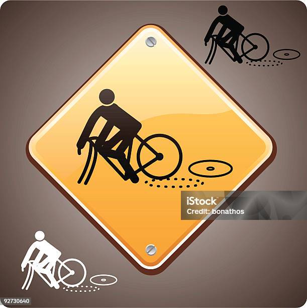 스포츠 사고 자전거 개념 기호에 대한 스톡 벡터 아트 및 기타 이미지 - 개념 기호, 경계 표지, 경주용 자전거