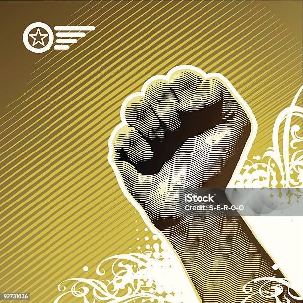 Protest Hand Real Protest Hand Stock Illustration - Download Image Now - Fist, Unity ...