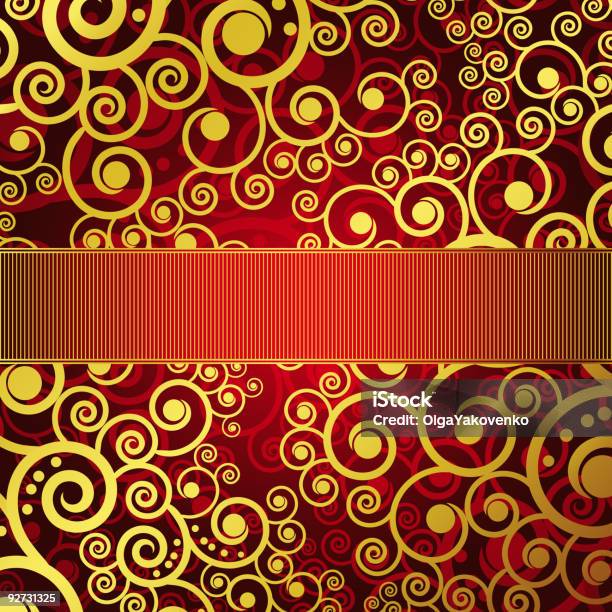 Fundo Floral - Arte vetorial de stock e mais imagens de Abstrato - Abstrato, Antigo, Antiguidade