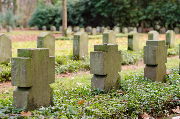 istock Tombstones in an old cemetery 927335798