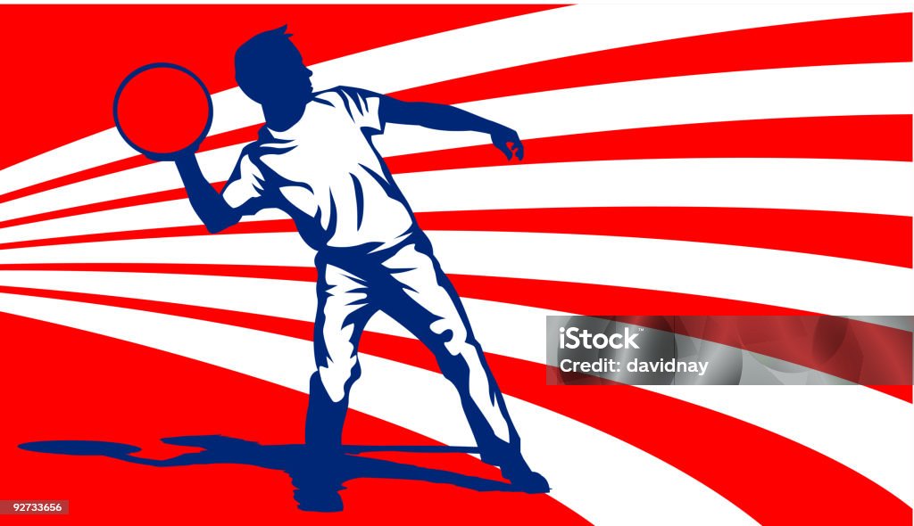 Dodgeball - arte vectorial de Dodgeball libre de derechos