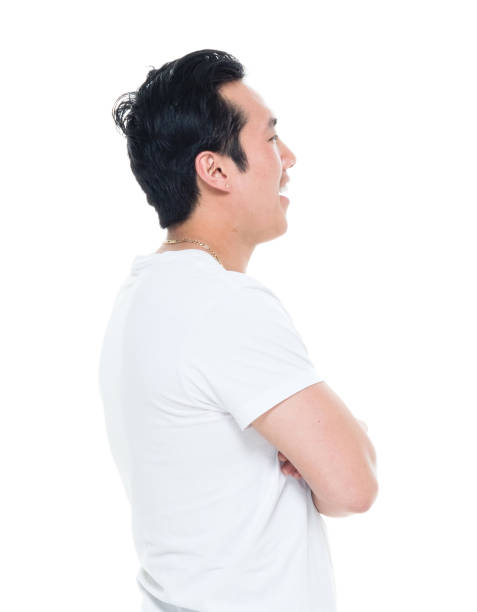 istock Good looking Korean American male with arms folded 927339676