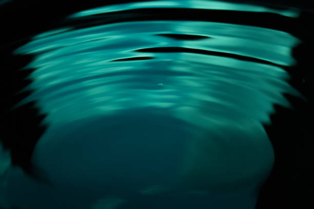 istock Background abstract circles on the water 927346924