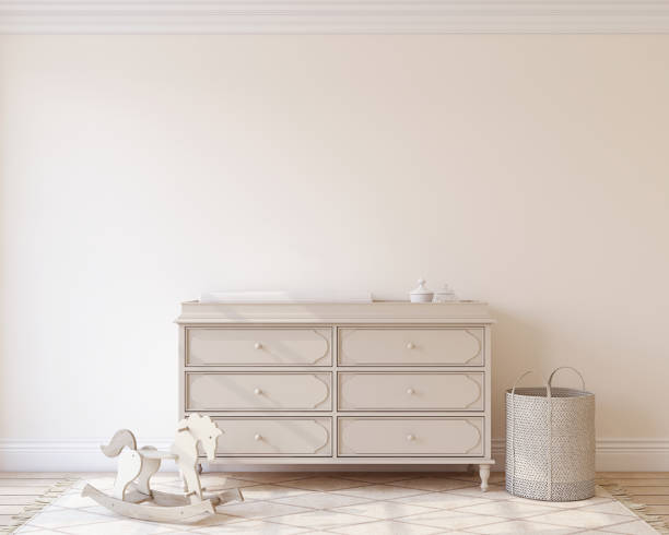 istock Interior of nursery. 927350292