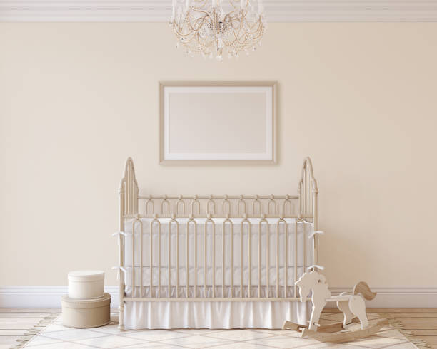 istock Interior of nursery. 927350298