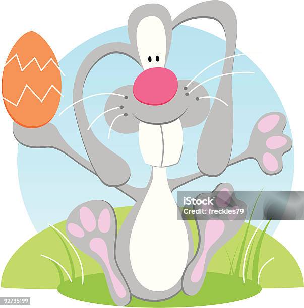 Coniglietto Di Pasqua - Immagini vettoriali stock e altre immagini di Allegro - Allegro, Animale, Baffo - Parte del corpo animale
