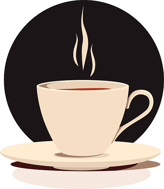 Tasse de café bien chaud - Illustration vectorielle