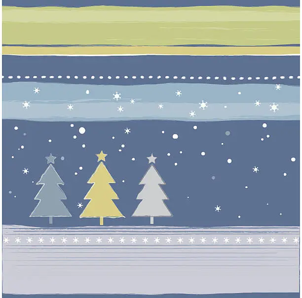 Vector illustration of Colorful Christmas Vector Background