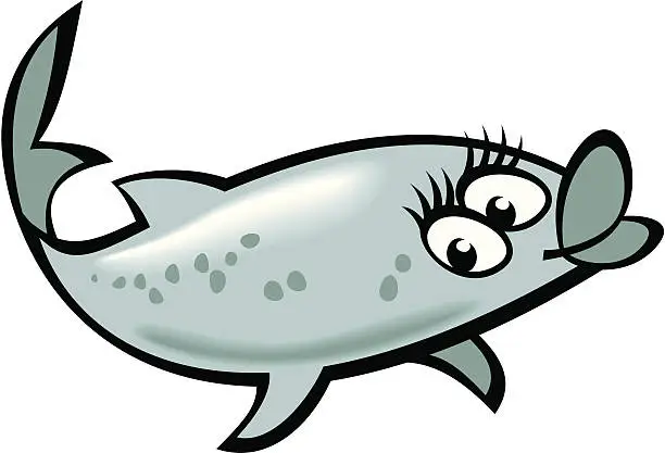 Vector illustration of fish