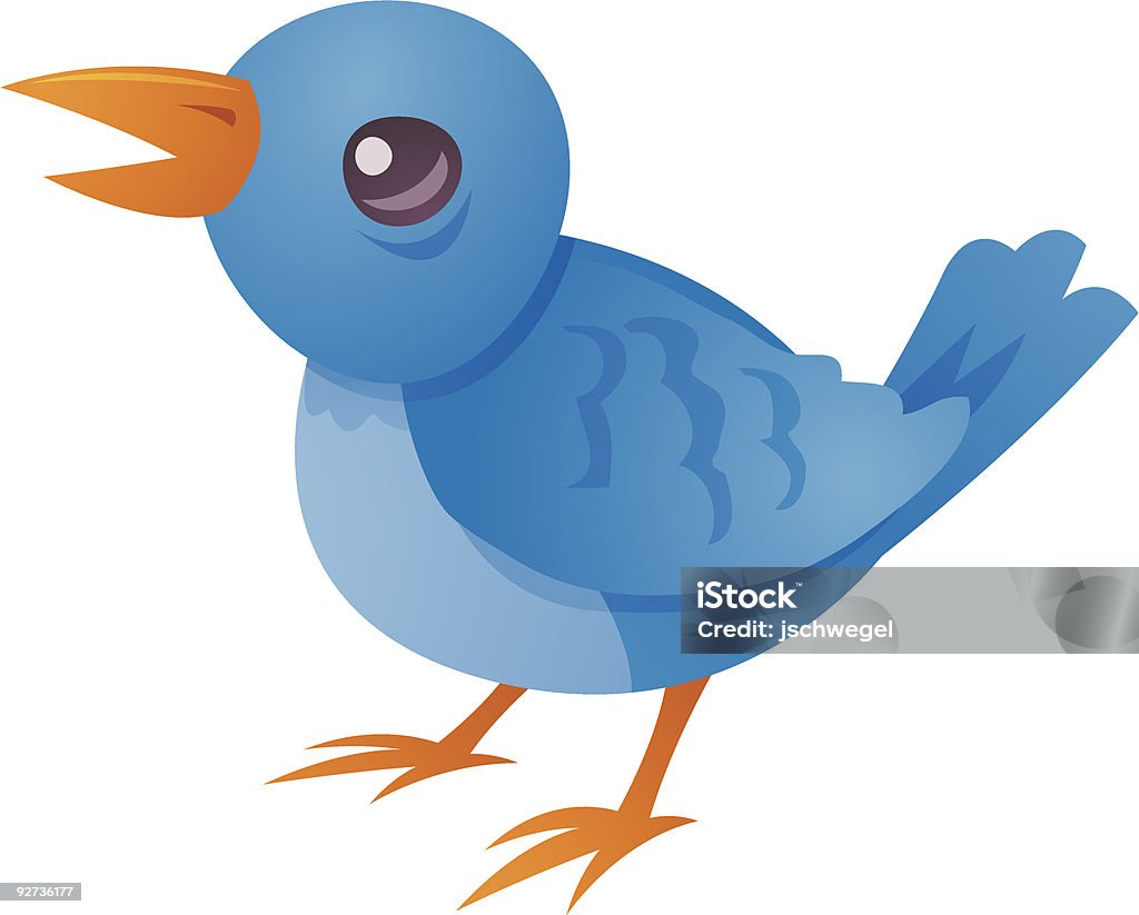 Tweet - arte vectorial de Animal libre de derechos