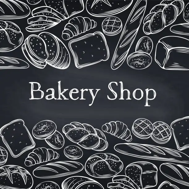 Vector illustration of bakery