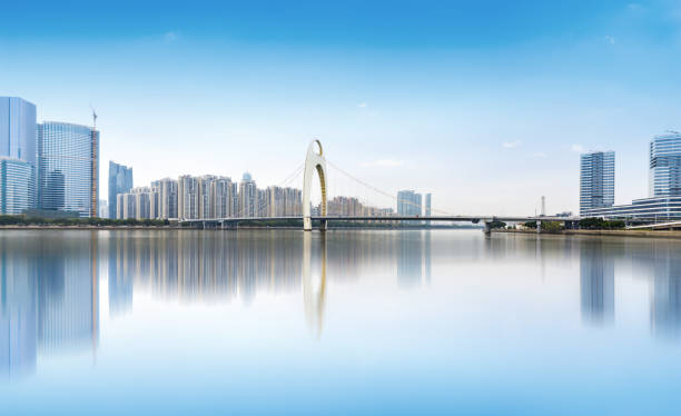 istock Modern metropolis skyline,guangzhou, China, 927388432