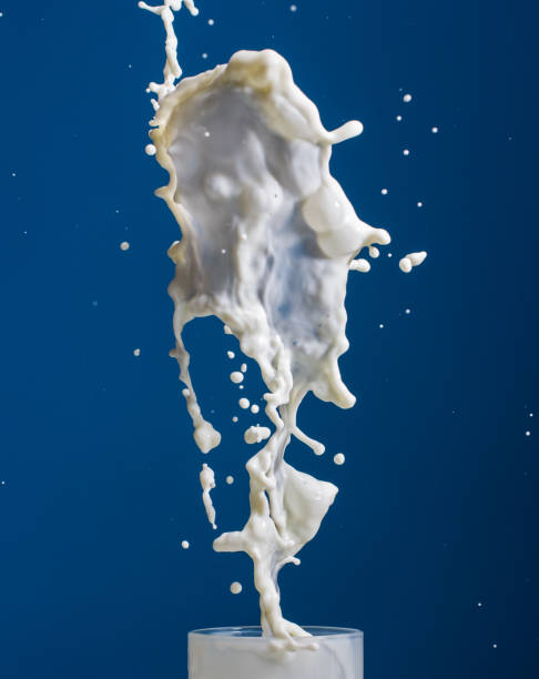 istock Splashes of milk. 927391306