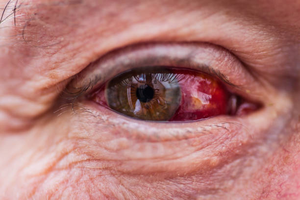 istock Bloodshot eye close up 927398770